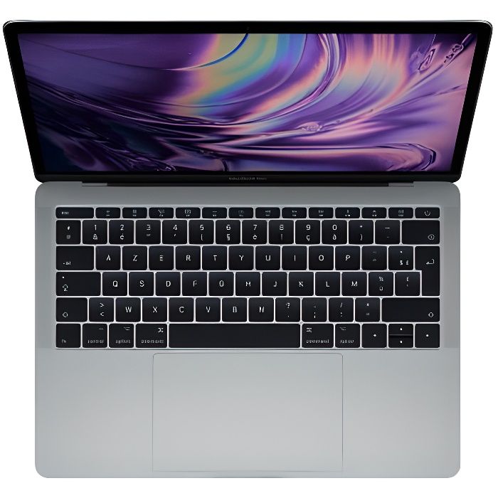 APPLE Macbook Pro 13" (2017) A1708 I5-1030NG7 16Go Azerty 256Go Gris Grade A