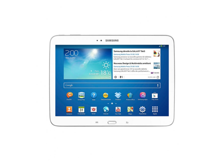 SAMSUNG Galaxy Tab 3 10.1 LTE 16Gb Blanc Grade A