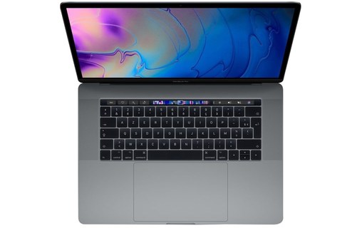 APPLE Macbook Pro 15" (2018) A1990 I7-8850H 16Go Azerty 512Go Gris Grade A