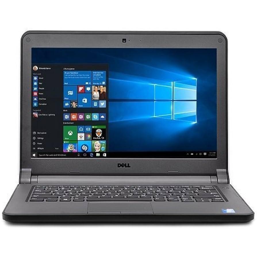 Dell Latitude 3350 13" i3 2 GHz - 256 Go HDD - 4 Go AZERTY Noir Grade B